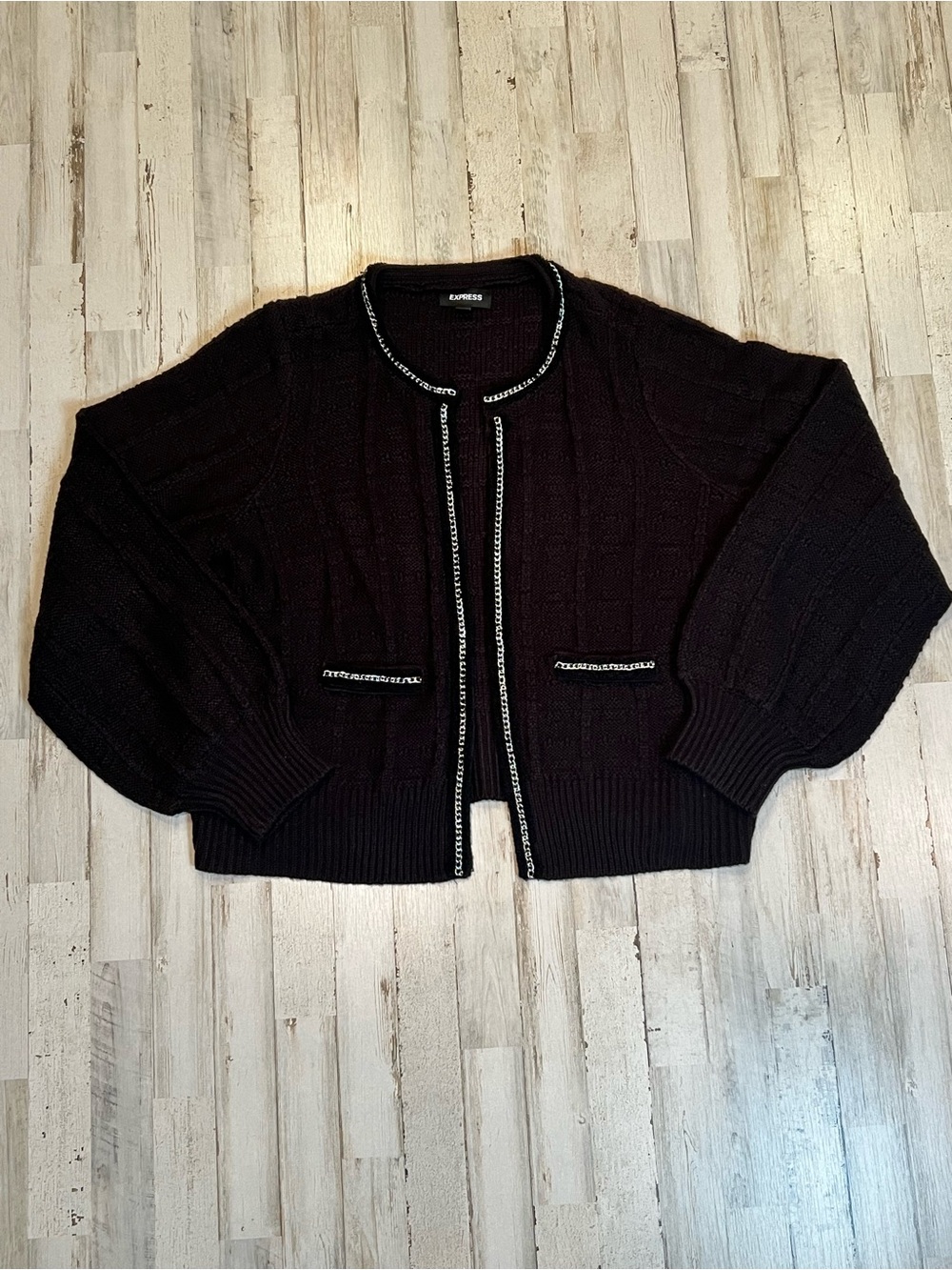 Express Women’s Knit Sweater Cardigan XL